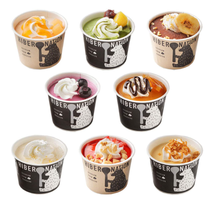 北海道 デコレーション アイスクリーム 8個セット