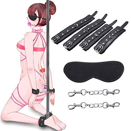 手枷&足枷&アイマスク 縛り3点セット