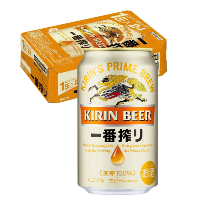キリン 一番搾り生ビール [ 350ml×24本 ]