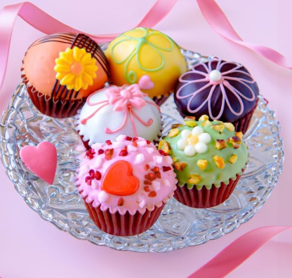 【ホワイトデー】スウィートカップケーキ