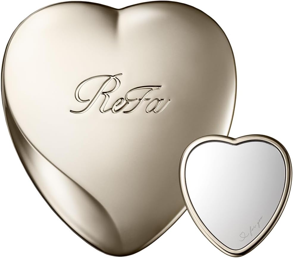 ReFa ハートミラー/ シャンパンゴールド